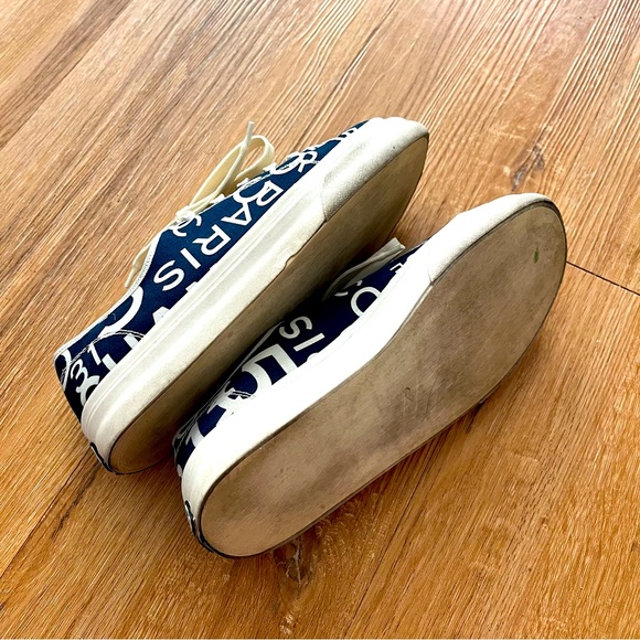 CHANEL vintage 31 Rue Cambon canvas platform sneakers - Picture 6 of 6